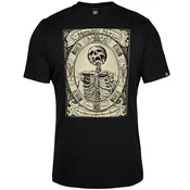 Muška majica kratkih rukava Memento Mori, Crna