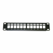 XtendLan Patch panel 10, 1U / 12 priključkov, nemontiran