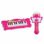 Bontempi mini klavir s karaoke mikrofonom 602171