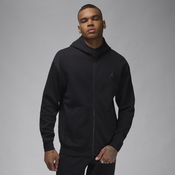 Mikina Jordan Sport Hoop Fleece Mens Dri-FIT Full-Zip Hoodie Black/ Dark Shadow S
