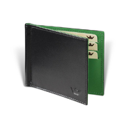 Princ Leather Novcanik Pop Art, Crno-zeleni