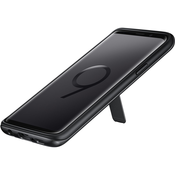 Samsung Trdi ovoj s stojalom za Galaxy S9+-črna (EF-RG965CBEGWW)