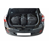 KJUST Komplet 3 kosov potovalnih torb AERO za HYUNDAI i30 HATCHBACK 2012-2016