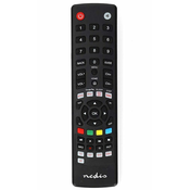 Nedis TVRC2340BK - Univerzalni daljinski upravljalnik | Predprogramiran | Upravljanje 4 naprav