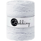 Bobbiny 3PLY Macrame Rope 5 mm White Vrvica