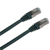 Povezovalni kabel S/FTP, Cat6, 2xRJ45, 2m, črn