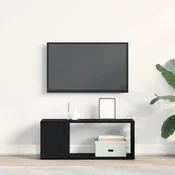 Set TV komoda Crni hrast 80 x 24 x 32 cm Konstruirano drvo