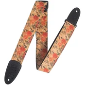 Levys Cork Wildflower Tekstilni kitarski pas (Kot novo)