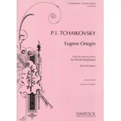 TCHAIKOVSKY:EUGENE ONEGIN VOCAL SCORE (RUSSIAN AND ENGLISH)