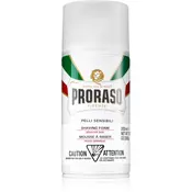 Proraso White pena za britje za občutljivo kožo  300 ml