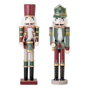 Lesene božične figurice v kompletu 2 ks (višina 38 cm) Darren – Bloomingville
