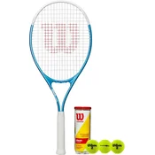 Tenisni lopar Ultra Power 112 XL 2025, profesionalni mladinski, velikost glave 723 cm2, lahka zlitina, XL dolžina, Anti-Shock, odprt vzorec, ročaj L3, za začetnike, večji sweet spot, lahkotnost