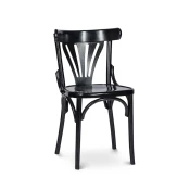 DOMMI Trpezarijska stolica Bentwood 003, Crna