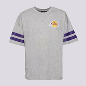 New Era T-Shirt Nba Arch Grphc Os Lakers Los Angeles Lakers Moški Oblačila Majice 60435435 Siva