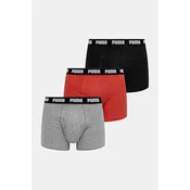 Boksarice Puma 3-pack moške, črna barva, 938327