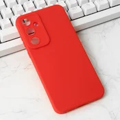 Torbica Silikon Pro Camera za Samsung A556B Galaxy A55 5G crvena