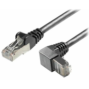 Maxtrack S/FTP CAT6A kotni kabel na konektorje 1,5m, (20441425)