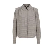 WE Fashion Bluza kremna / siva / antracit