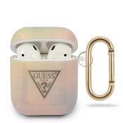 Guess GUACA2TPUMCGG01 AirPods cover pink Tie  Dye Collection (GUE000843)