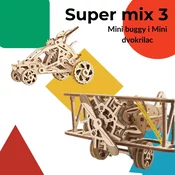 3D puzzle super mix 3 (Buggy i Dvokrilac)