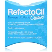 RefectoCil Eyelash Lift Pads Classic blazinice za pod oči za večkratno uporabo za dvig in laminiranje trepalnic 1 kos