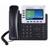 Grandstream GXP-2140 Telefon VoIP, barvni LCD, 4x računi SIP, 4x linije, 2x RJ45, POE, 5x prog. tl.