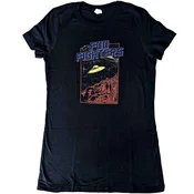 Foo Fighters UFOS 2015 European Tour (Back Print & Ex-Tour) Black L Ženske Majica