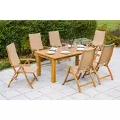 Gardenson VRTNA GARNITURA CAPRI naravne barve