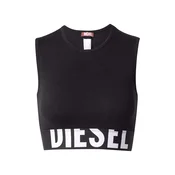 DIESEL Top ADA-D-POP črna/bela