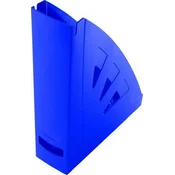 Držač dokumenata, plastični, 75 mm, VICTORIA OFFICE, plavi