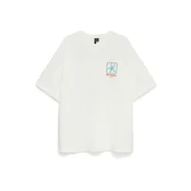 VERO MODA Majica VMTAZ HAILEY  modra / rumena / rdeča / bela
