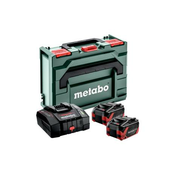 METABO Osnovni set 2x LiHDX 8,0 Ah ASC 290 + metaBOX 145 685305000