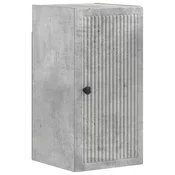 vidaXL Kopalna stenska omarica EDE Betonsko siva 30 x 31 x 59 cm