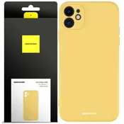 Spacecase SILIKONSKI OVITEK SPACECASE ZA IPHONE 11 ZAŠČITNI TELEFON RUMENA, (21963283)