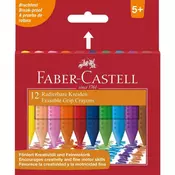 Faber Castell voštane boje GRIP 1/12