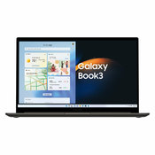 SAMSUNG Galaxy Book3 - 15 inča i5-1335U 16GB 512GB W11H Graphite