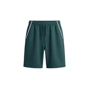 Tommy Life Hlače TOMMY Shorts mit Kordelzugbund und Taschen temno zelena