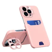 Hurtel ovitek z oporo za Samsung S23+, roza