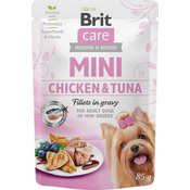 Brit BRIT Care Mini Mokra Hrana za Pse: Tuna & Piščanec, 85 g - Brez sladkorja, brez konzervansov, primerna za majhne pasme