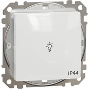 Schneider SDD211132 Sedna prekidač za lampu s oprugom, IP44, bijeli, jednopolni tipka SDD