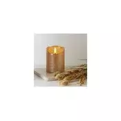 Eglo 411498 - LED sveca FLAMME RUSTIC LED/2xAA zlatna