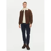 Aeronautica Militare Jakna iz umetnega usnja 242PN948PL248 Rjava Regular Fit