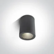 STROPNA SVJETILJKA LED/6W/3000K/440lm/35°/240V IP54 ANTRACIT