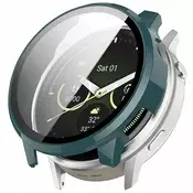 Ovitek z zaščito zaslona Techsuit Defense360 Pro za Garmin Venu 4 45mm - zelen
