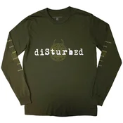 Disturbed European Tour 23 Take Back (Back Print & Ex-Tour) Green XL Majica
