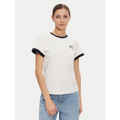 Golden Goose Majica GWP01846.P001489.11782 Bela Regular Fit