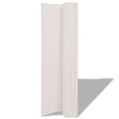 vidaXL Dvostranska vrtna ograja 150x500 cm rumena