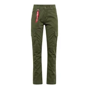 ALPHA INDUSTRIES Kargo hlače Agent, zelena