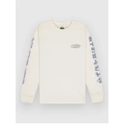 Quiksilver Evo Border Lines Kids Longsleeve T-Shirt snow white