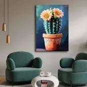 Wallity Dekorativna slika na platnu, 70x100cm, Šarena
